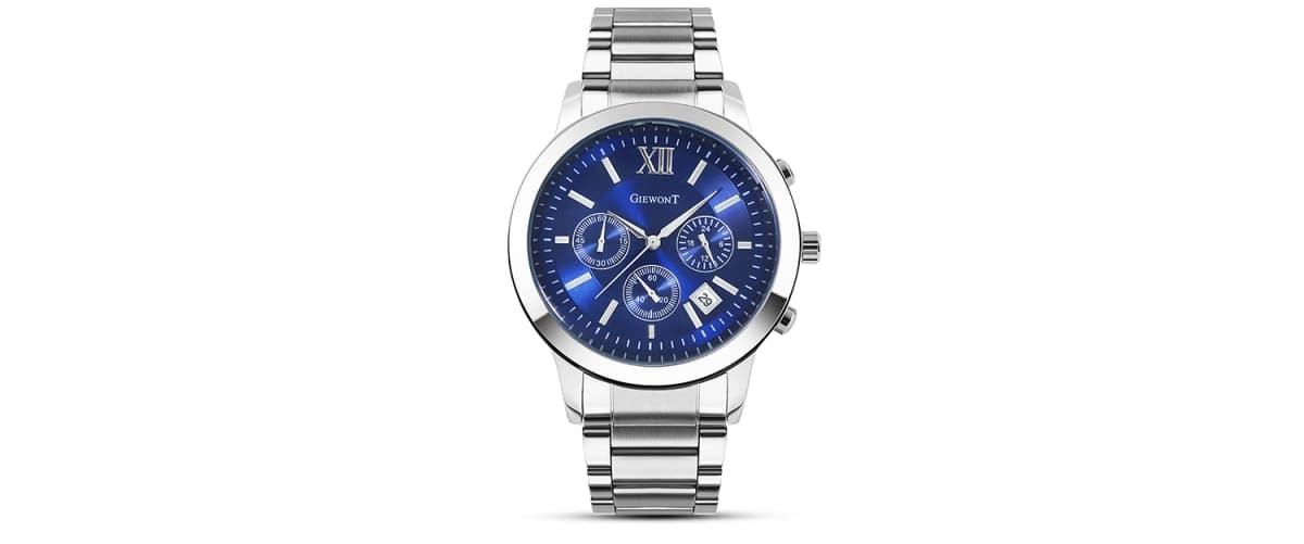 Zegarek Męski GIEWONT Apex Chrono GW6480-2 Chronograf Silver/Blue