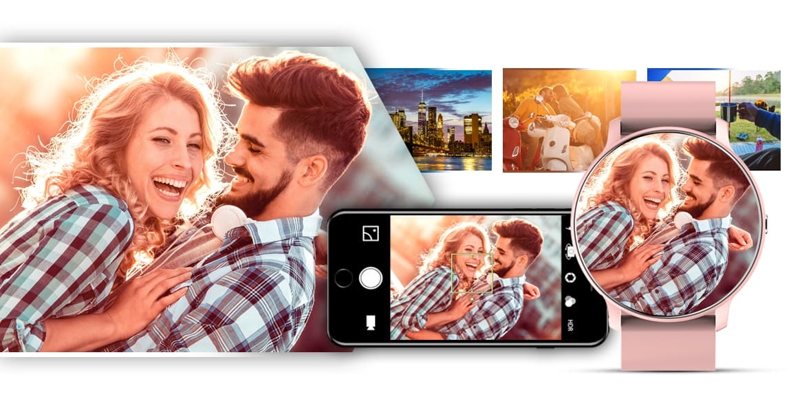 Smartwatch GIEWONT Sport Around GW120-1 - Powder Pink