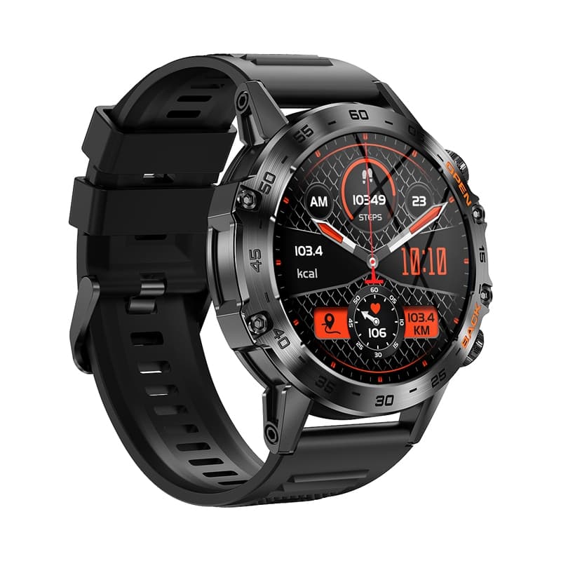 Smartwatch VELTORI VT120-1 Czarny Pasek Silikonowy