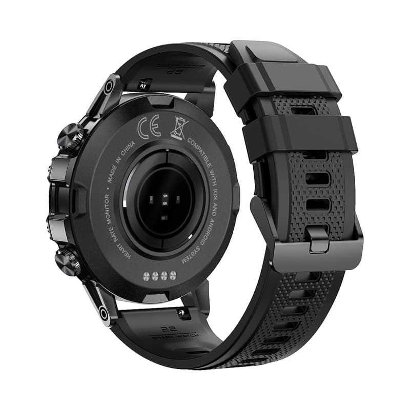 Smartwatch VELTORI VT120-1 Czarny Pasek Silikonowy