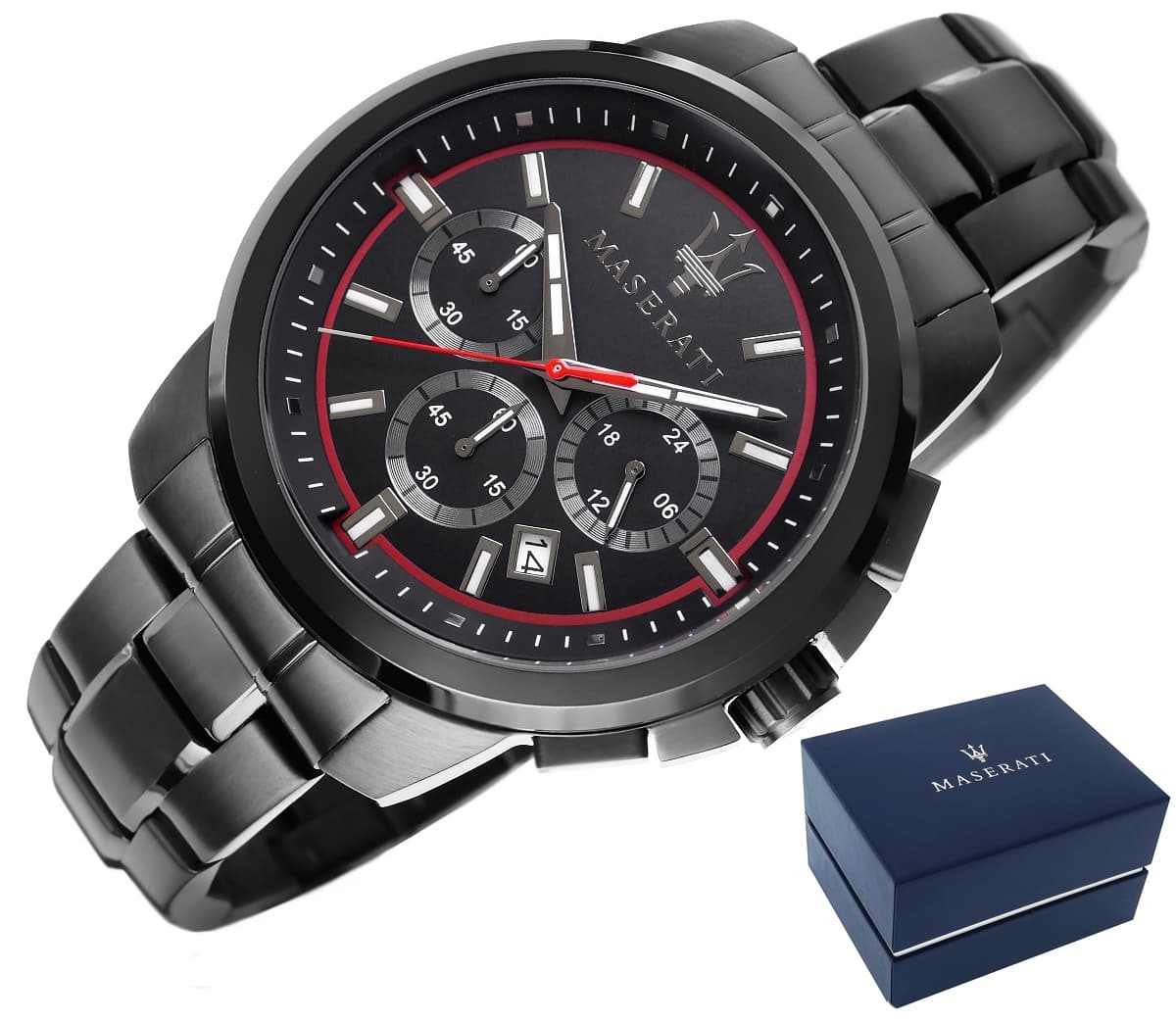 Zegarek Męski MASERATI Successo R8873621014 + BOX