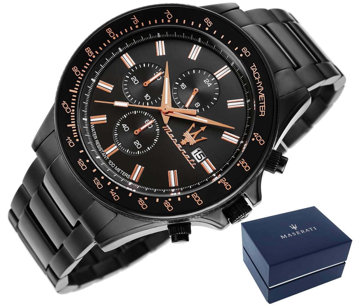 Zegarek Męski MASERATI Sfida R8873640011 + BOX