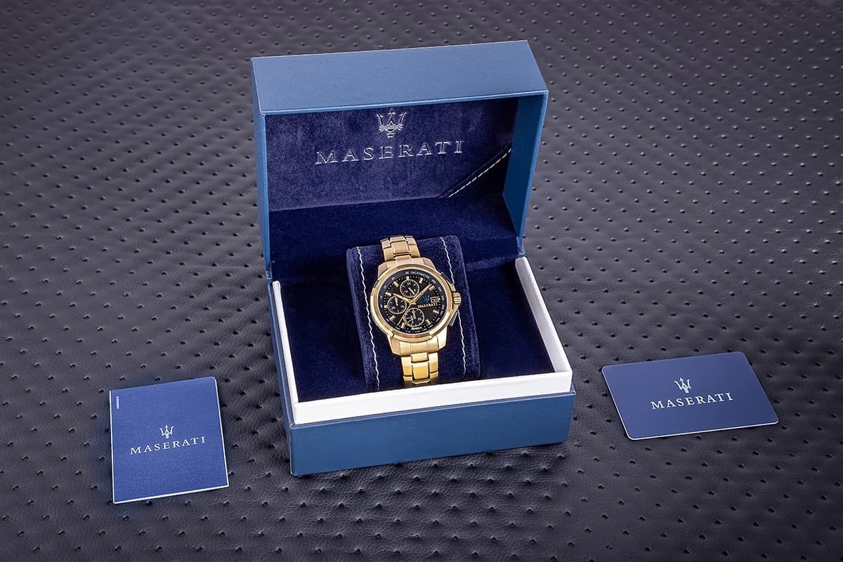 Zegarek Męski MASERATI Successo Solar R8873645002 + BOX