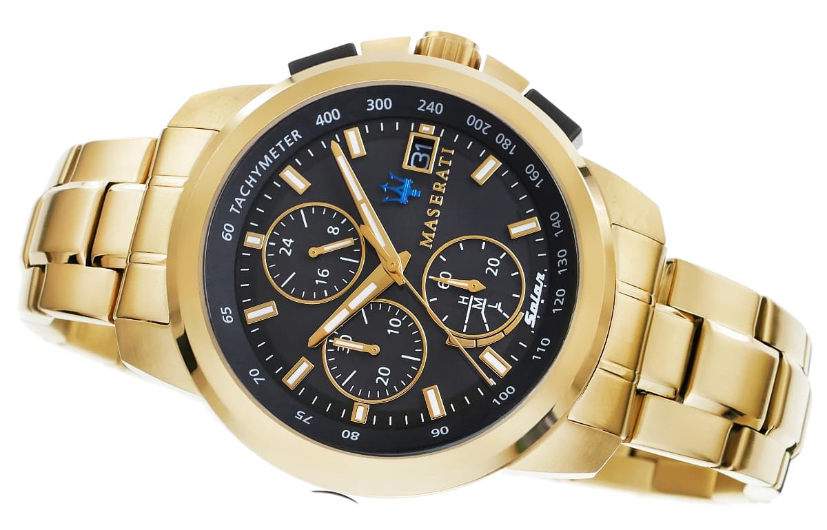 Zegarek Męski MASERATI Successo Solar R8873645002 + BOX