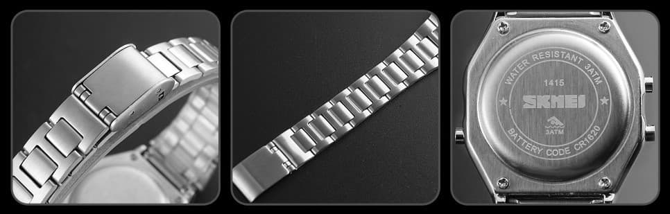 Zegarek Damski  Skmei 1415SI + BOX