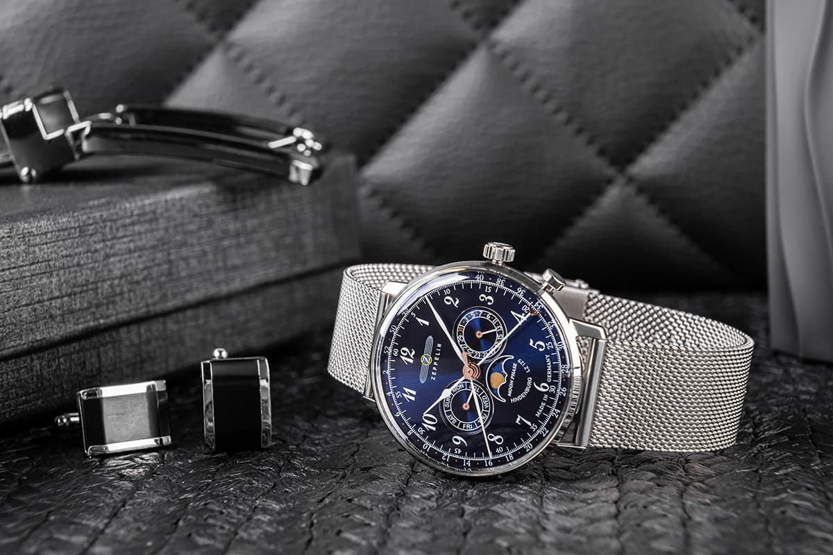 Zegarek Męski ZEPPELIN LZ129 Hindenburg 7036M-3 + BOX