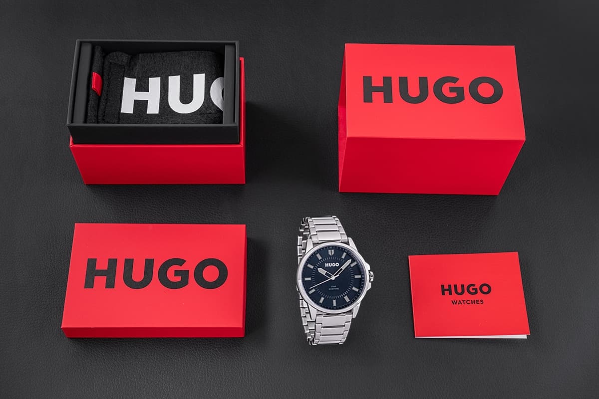 Zegarek Męski HUGO First 1530186 + BOX