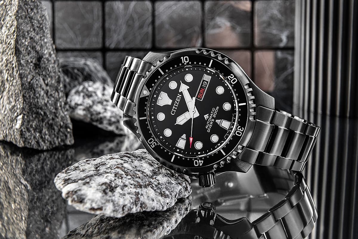 Zegarek Męski CITIZEN Promaster Mechanical Diver NY0145-86E + BOX