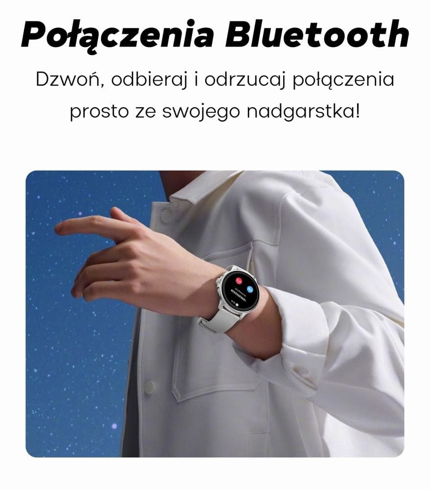Smartwatch Damski GRAVITY GT12-4 Czarny Pasek Silikonowy + Bransoleta Różowe Złoto