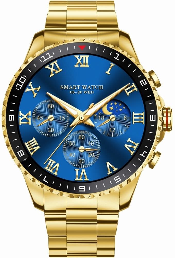 Smartwatch Męski GRAVITY GT16-1 Gold / Złota Bransoleta