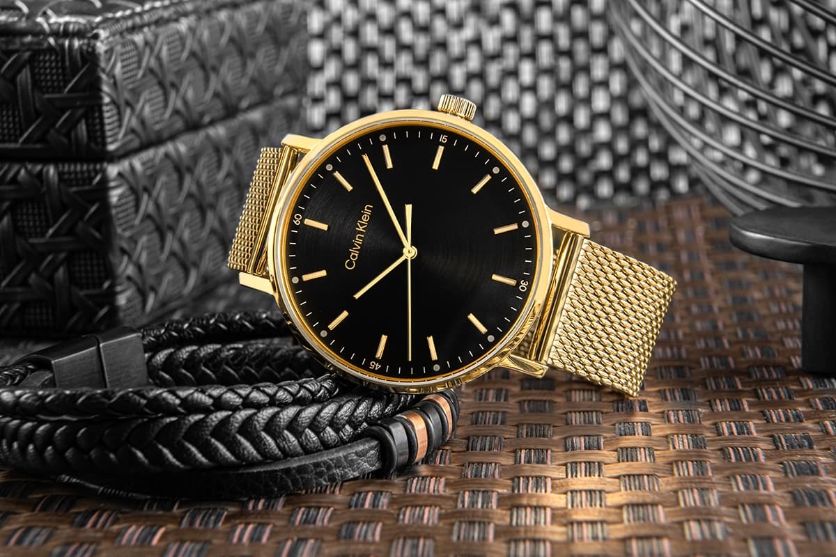 Zegarek Męski CALVIN KLEIN Modern Mesh 25200049 + BOX