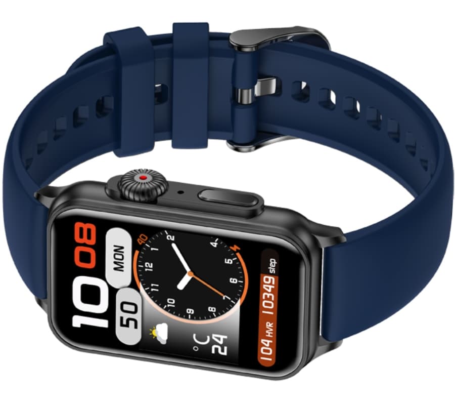 Smartwatch Damski RUBICON RNCF06 Black/Dark Blue SMARUB220