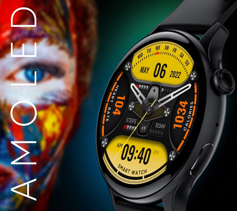 Smartwatch RUBICON RNCF10 Black SMARUB237