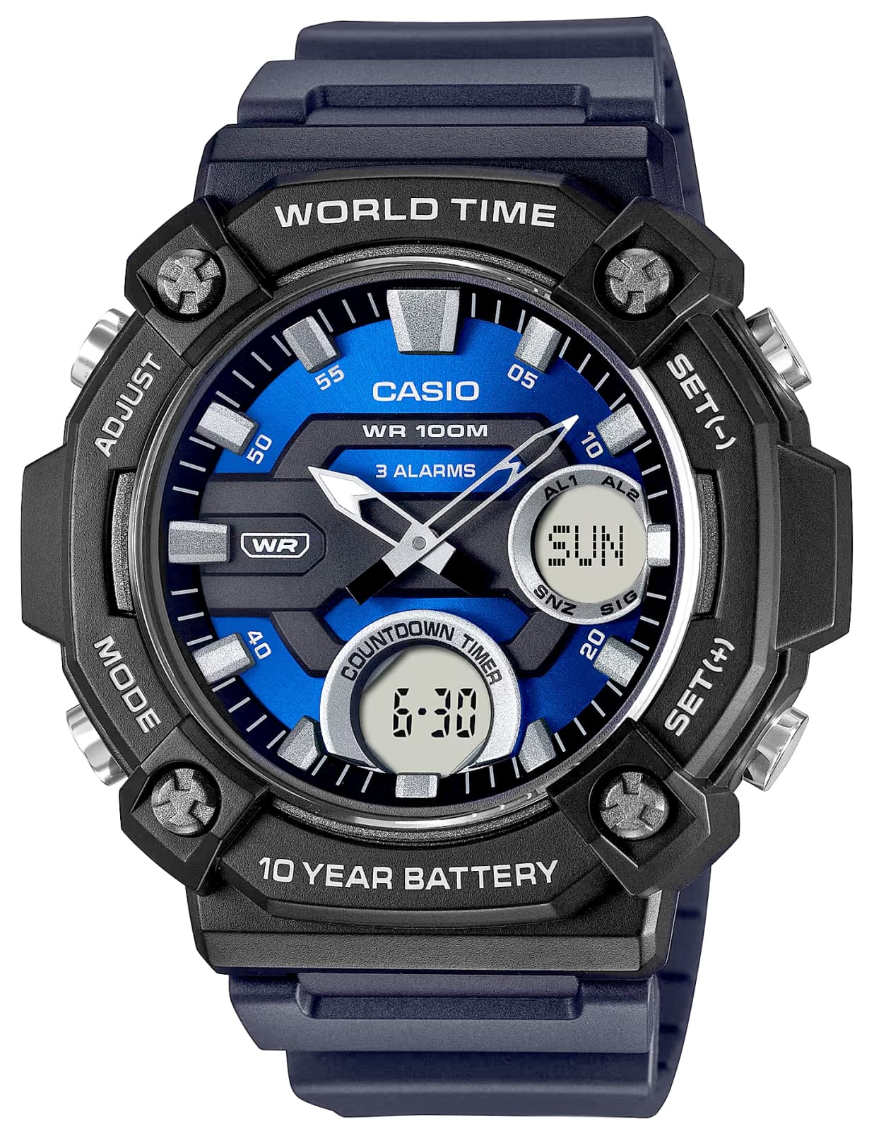 Zegarek Męski CASIO AEQ-120W-2AVDF + BOX