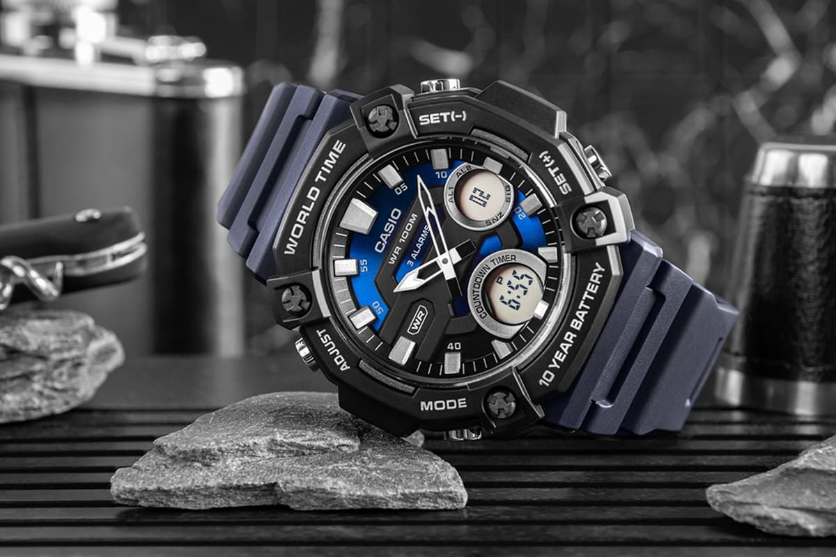 Zegarek Męski CASIO AEQ-120W-2AVDF + BOX