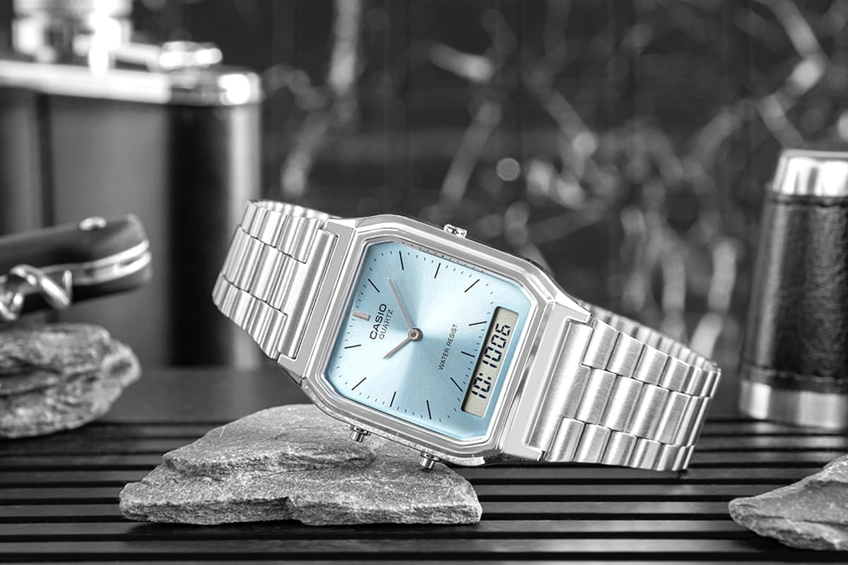 Zegarek Damski CASIO AQ-230A-2A1MQYDF + BOX